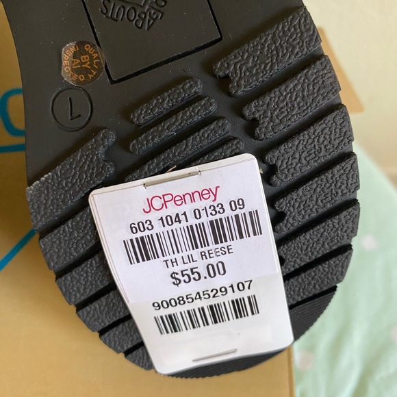 NWT Black Little Reese Glittery Girls Boots size 7 - Picture 13 of 14